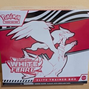 Pokémon Scarlet & Violet: White Flare Elite Trainer Box - ETB Factory Sealed